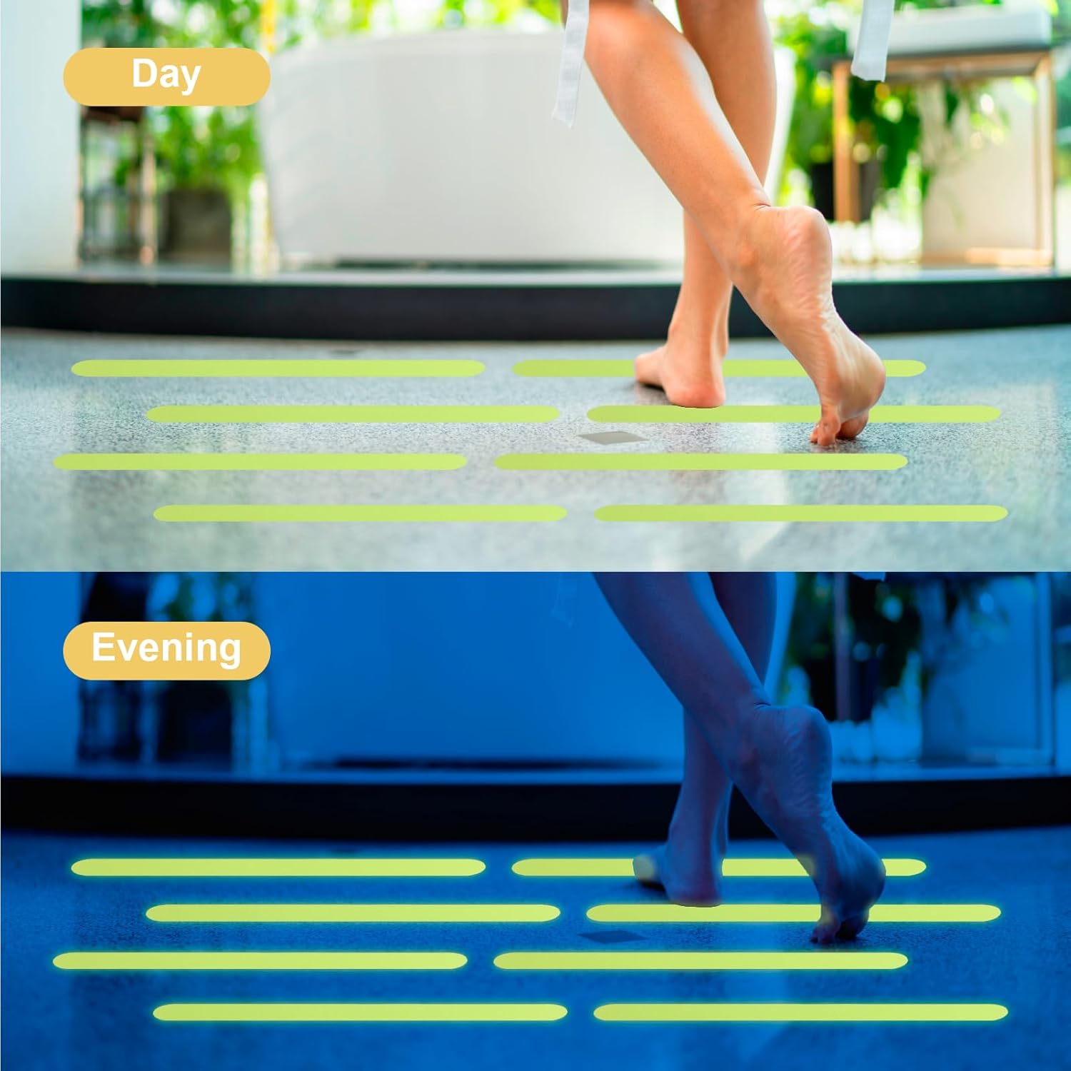 Illuminating Anti-Slip Strips(12pcs)