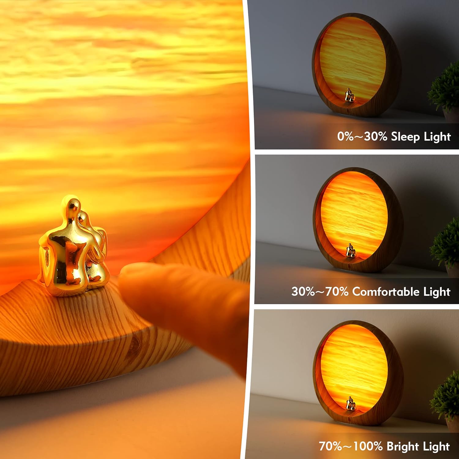 Embracing Sunglaze Lamp