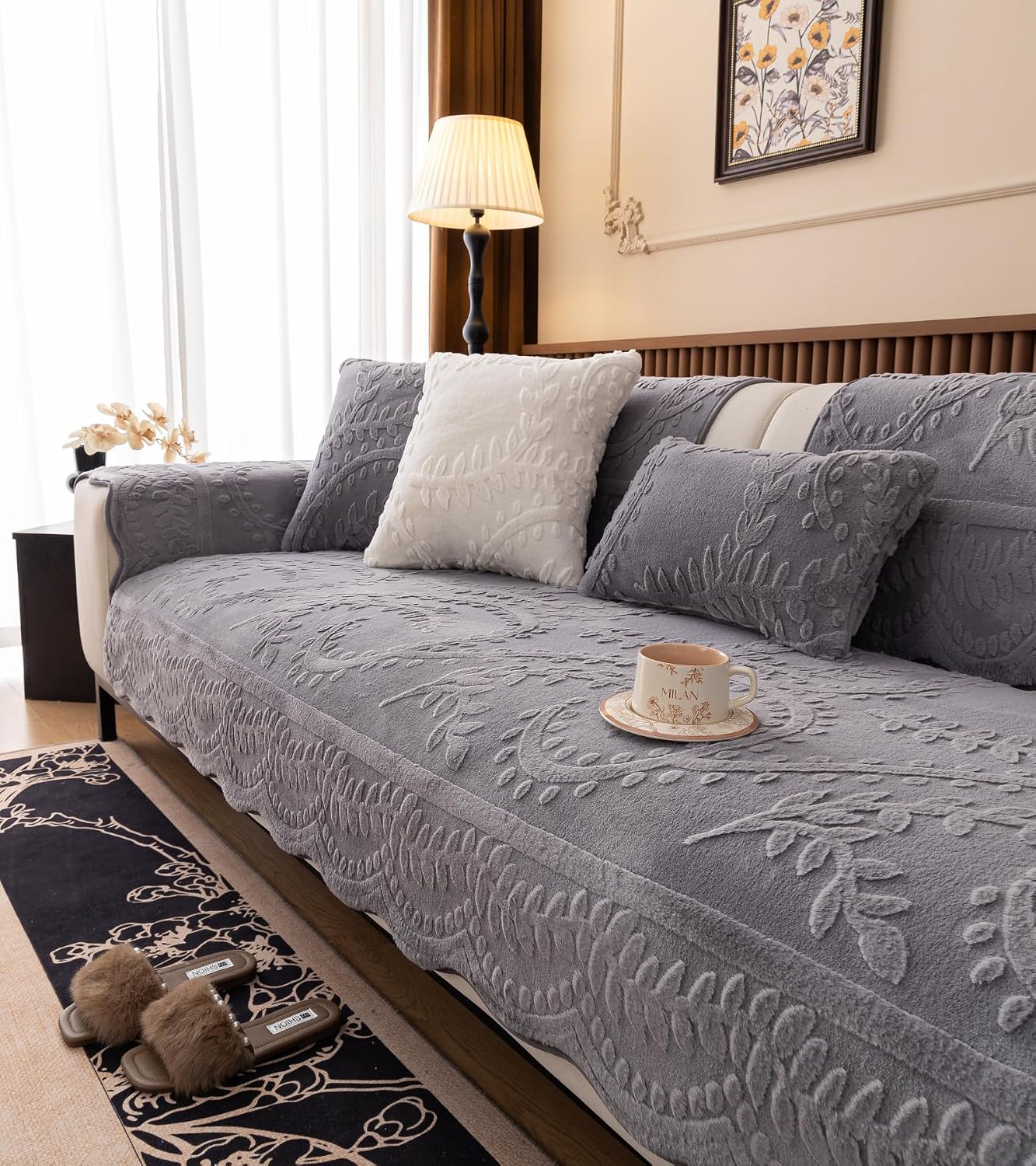 Milano Embossed Sofa Covers