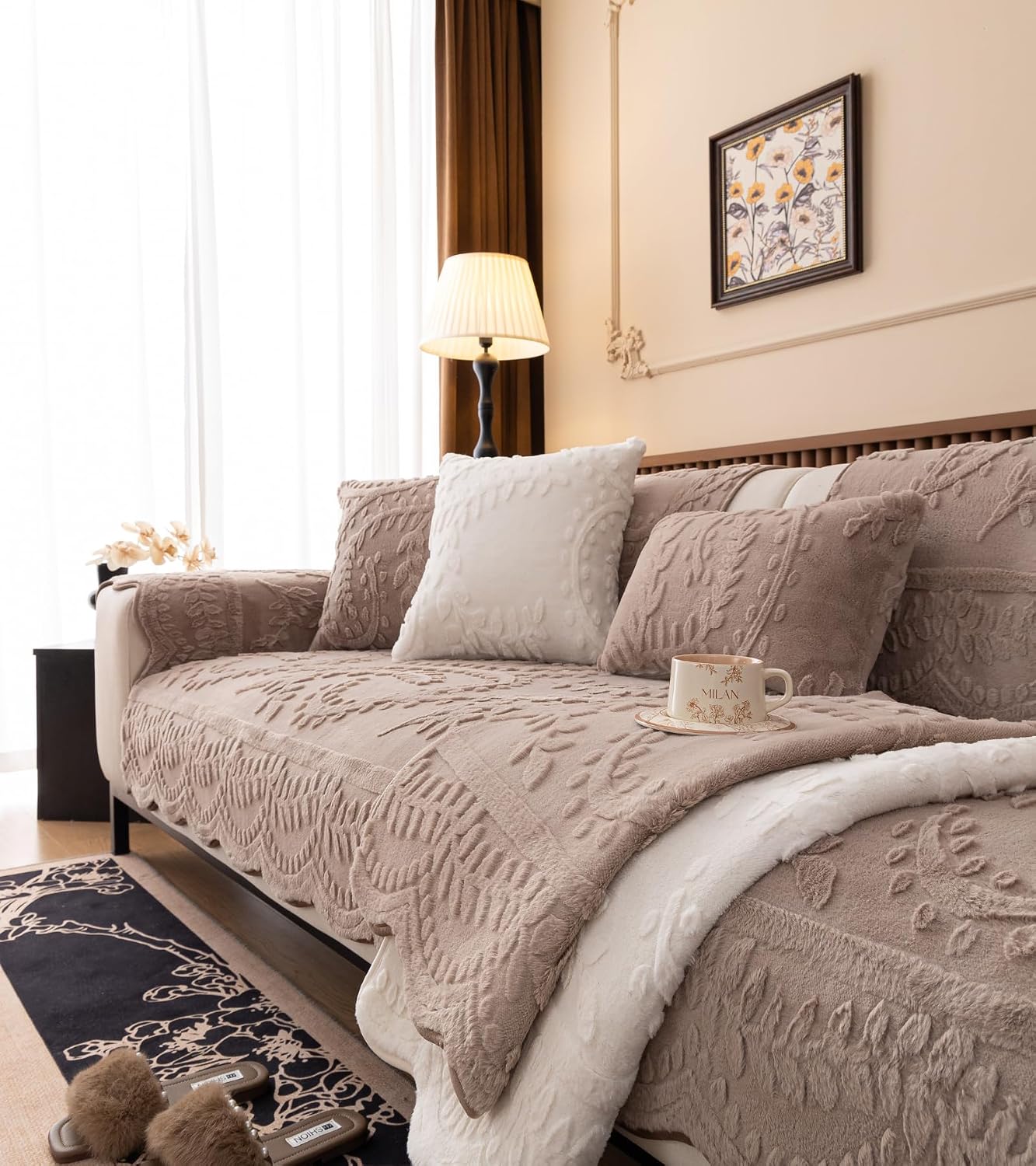 Milano Embossed Sofa Covers