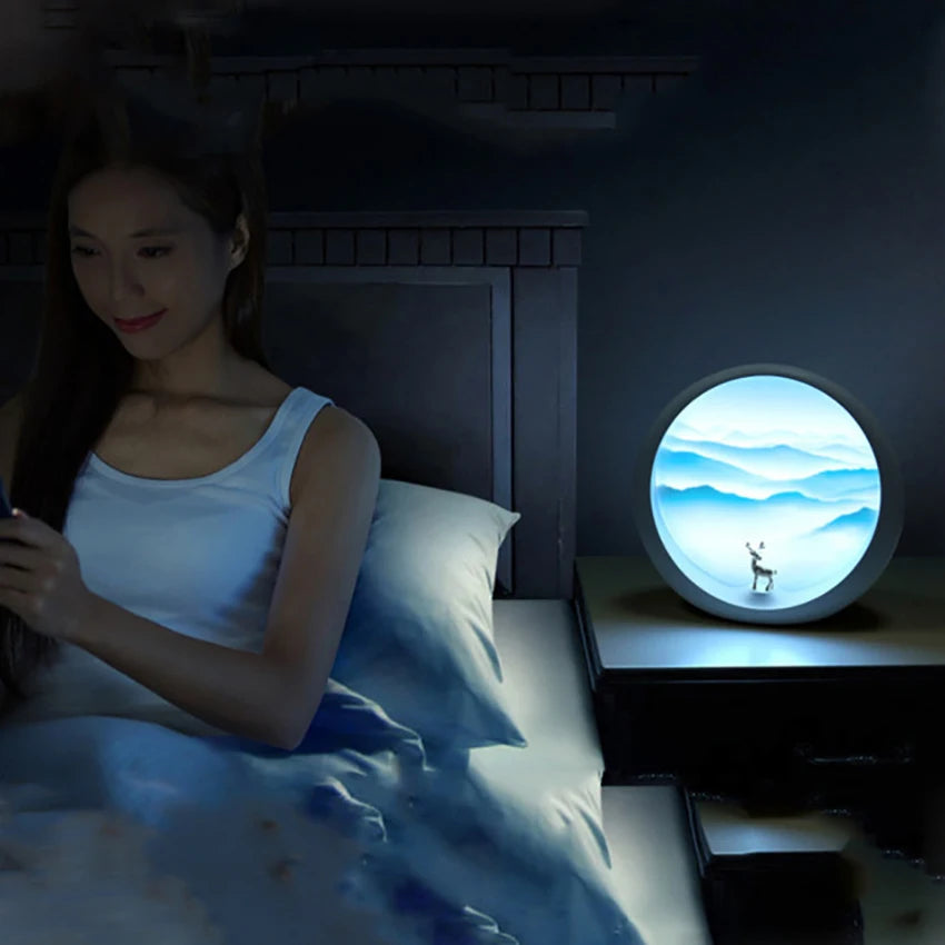 Embracing Sunglaze Lamp