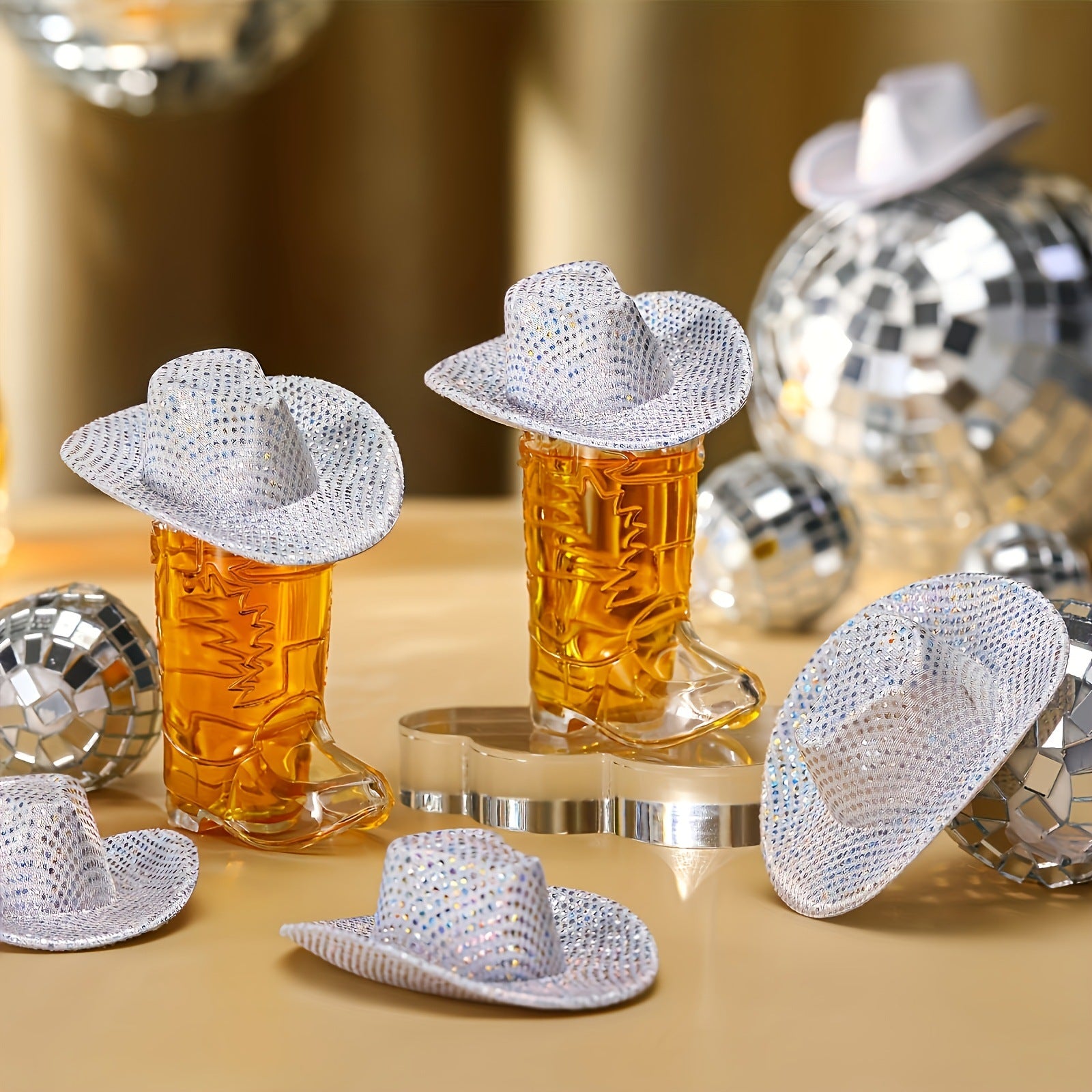 Mini Cowboy Boot Shot Glass Set (20 Pcs)