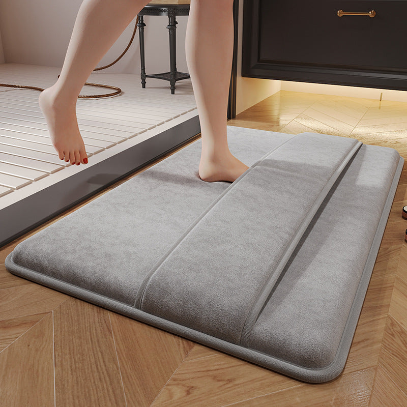 Foot Wrap Flannel Bath Mat