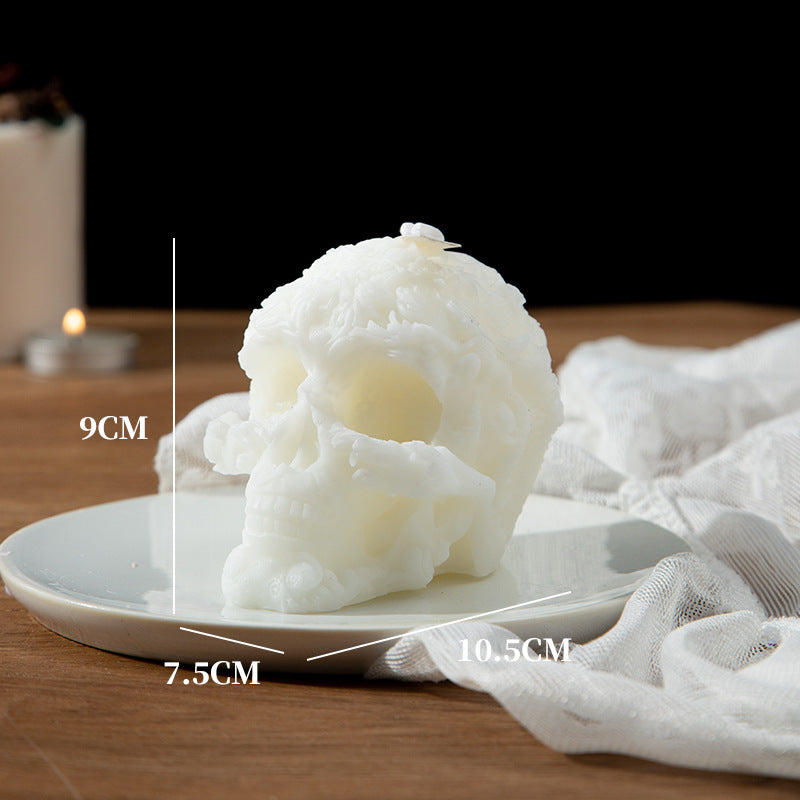 Skull & Bloom Scented Candles(2 Pack)