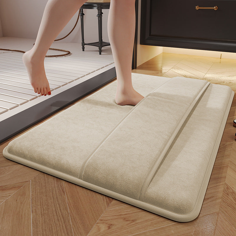 Foot Wrap Flannel Bath Mat