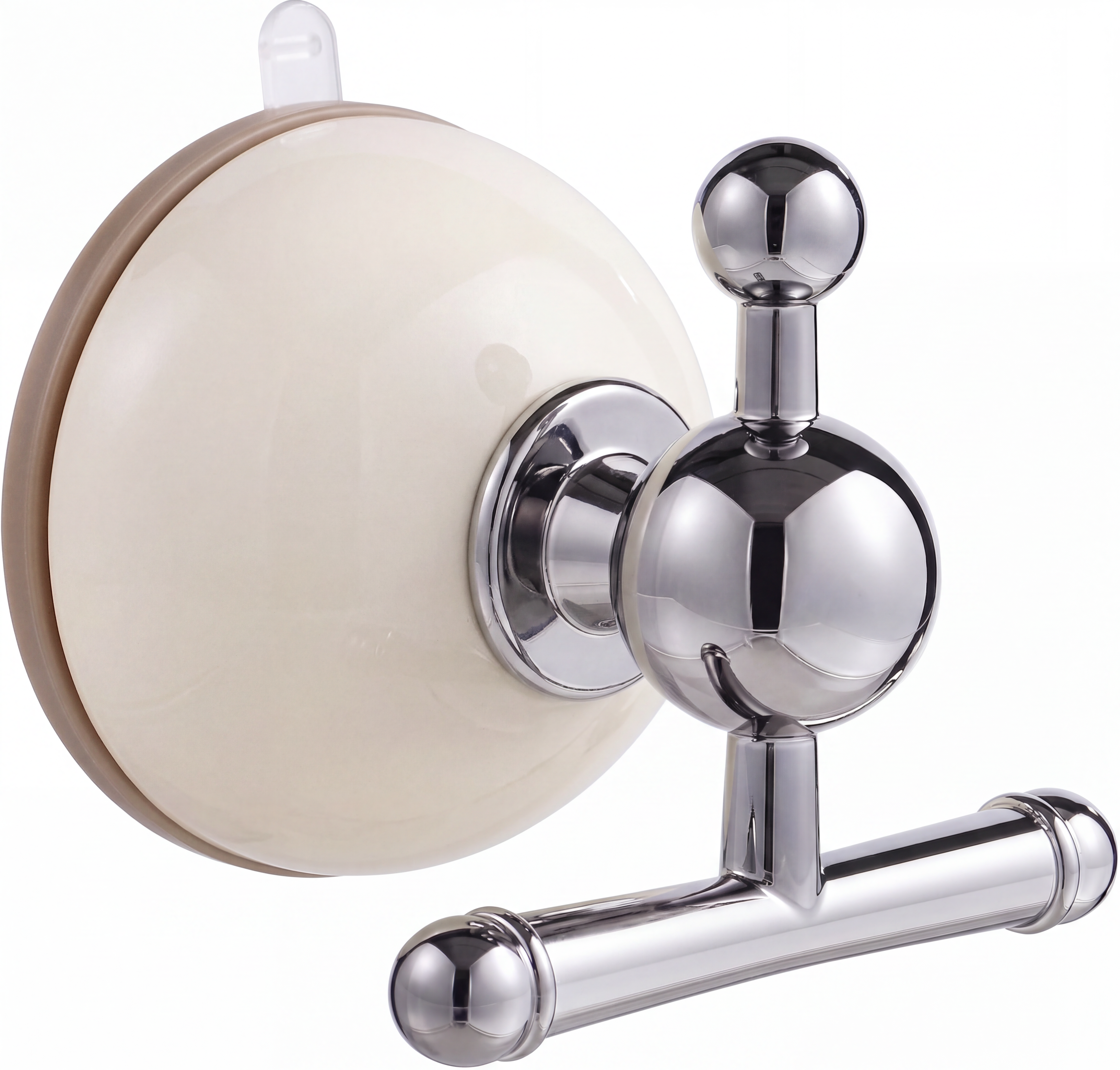 Wood Grain Suction Cup Hook(2 Pack)