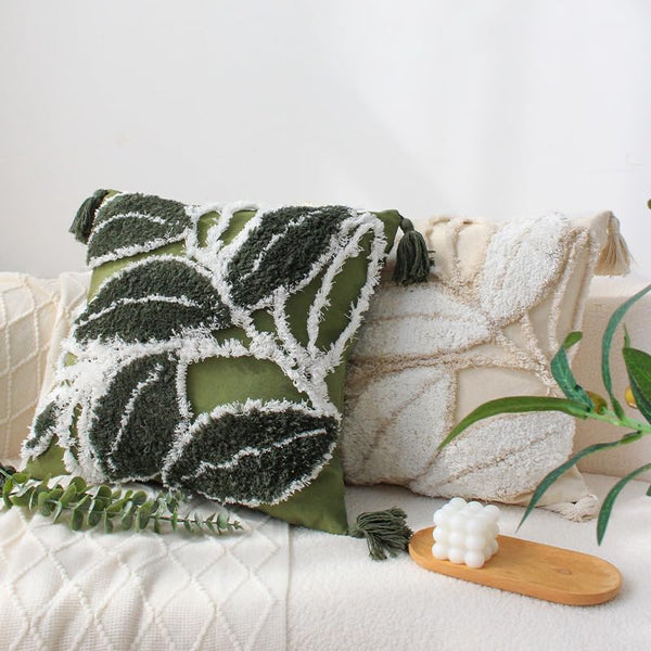Chic Embroidered Pillow Cover
