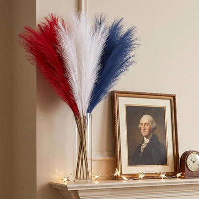 Faux Pampas Grass Decor