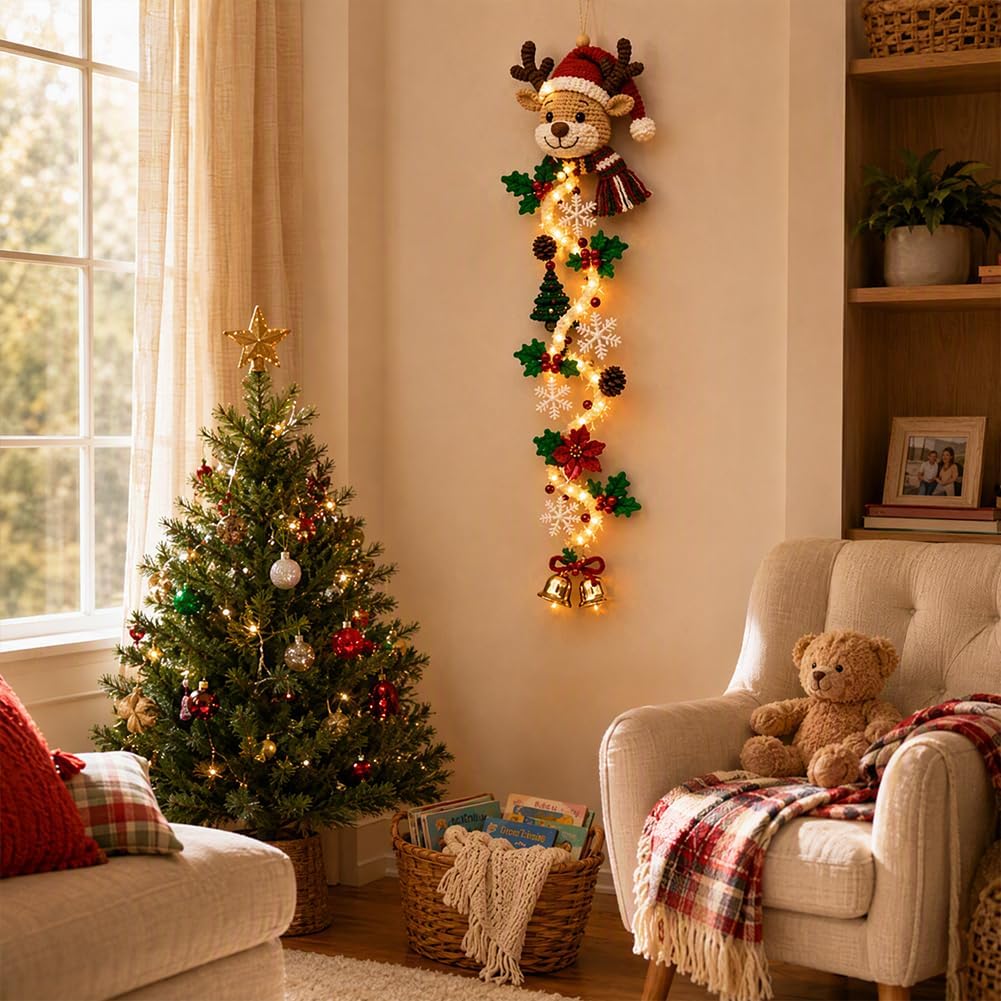 MerryCascade Christmas Hanging Lights