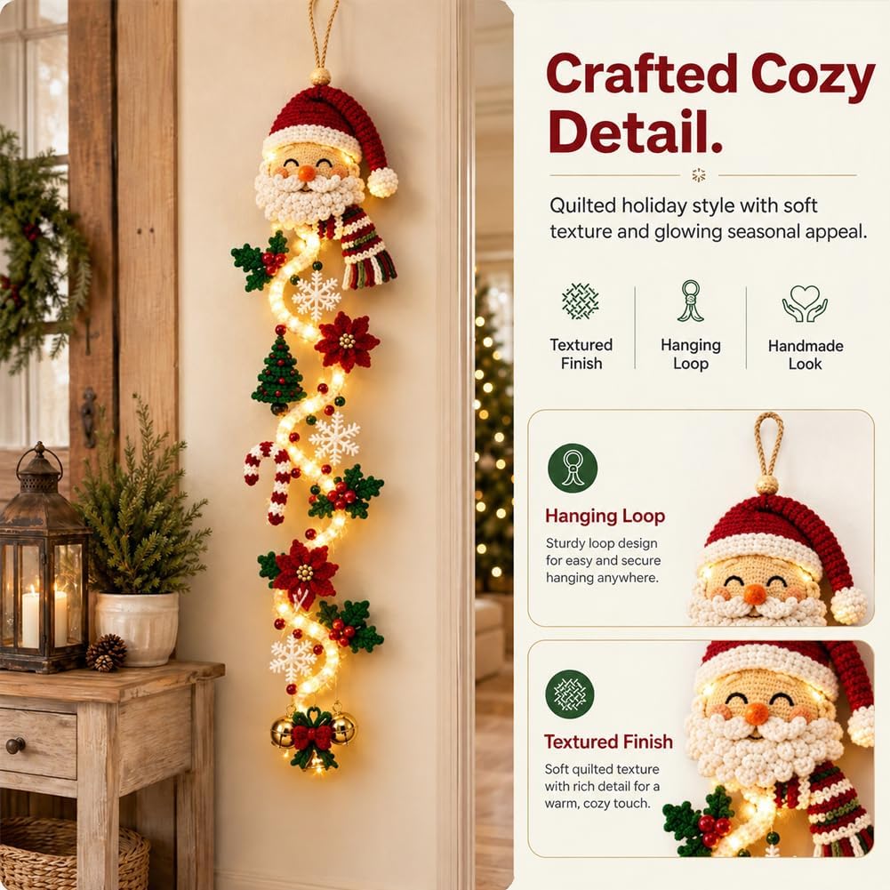 MerryCascade Christmas Hanging Lights