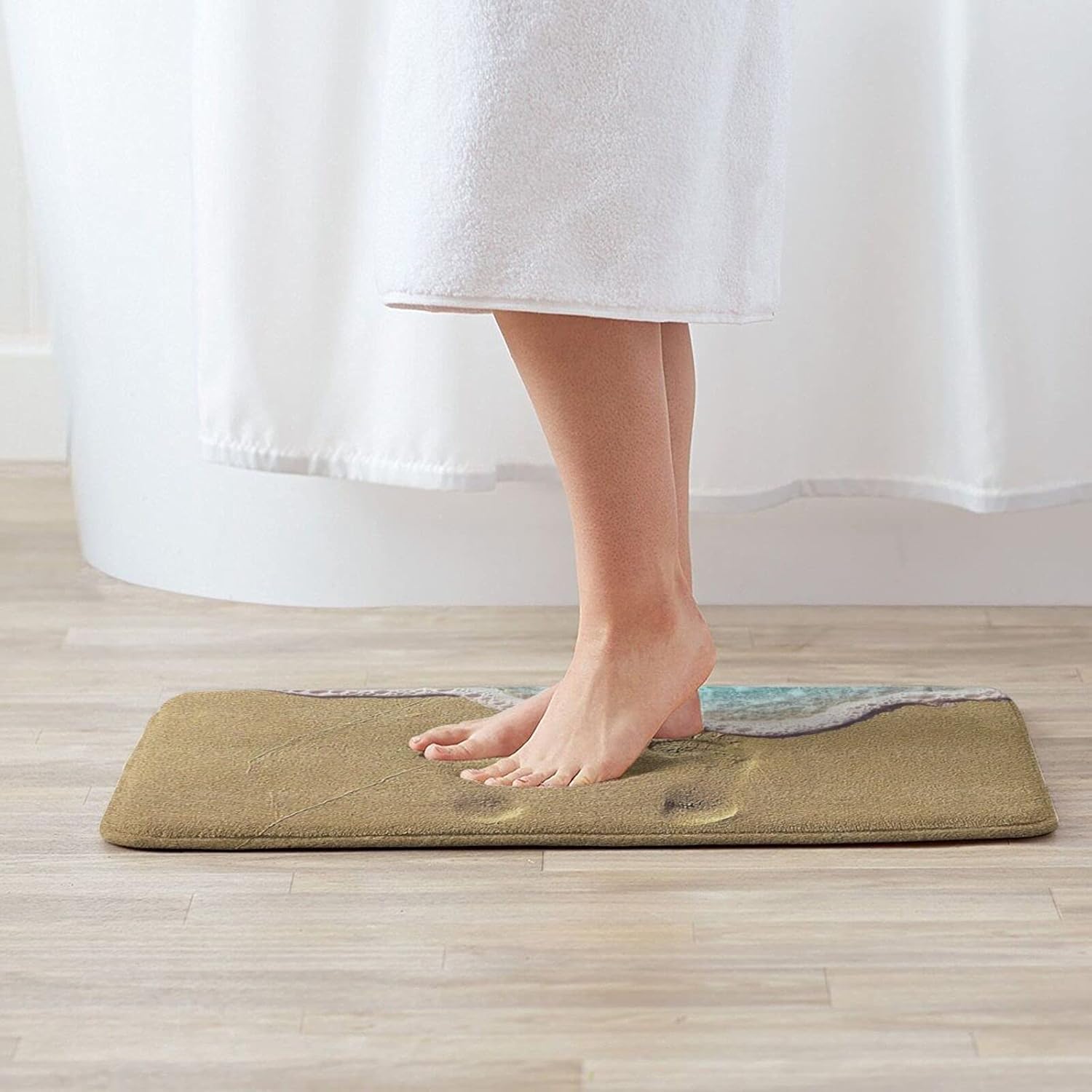 Beach Bathroom Mat