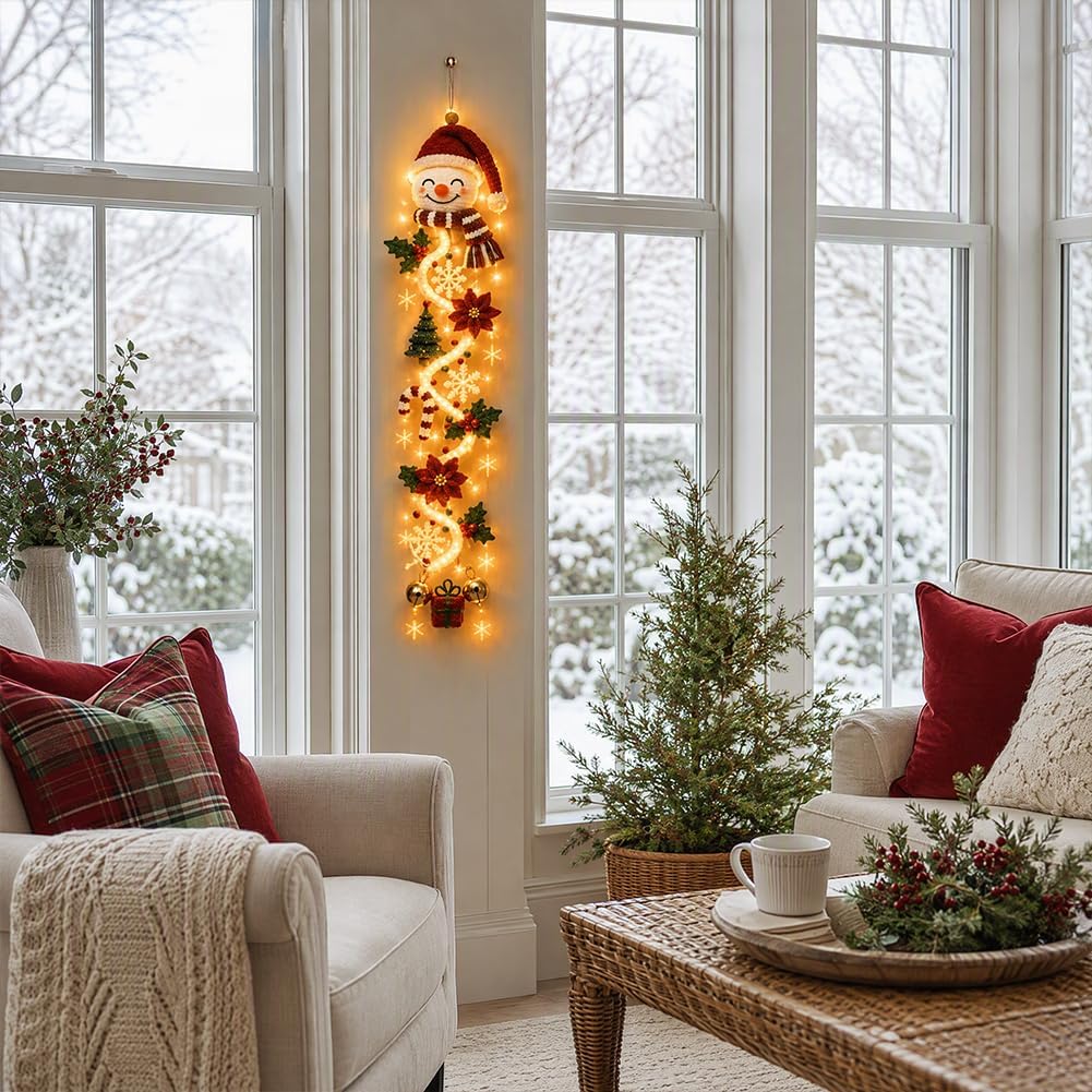 MerryCascade Christmas Hanging Lights