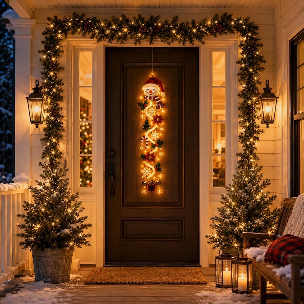 MerryCascade Christmas Hanging Lights