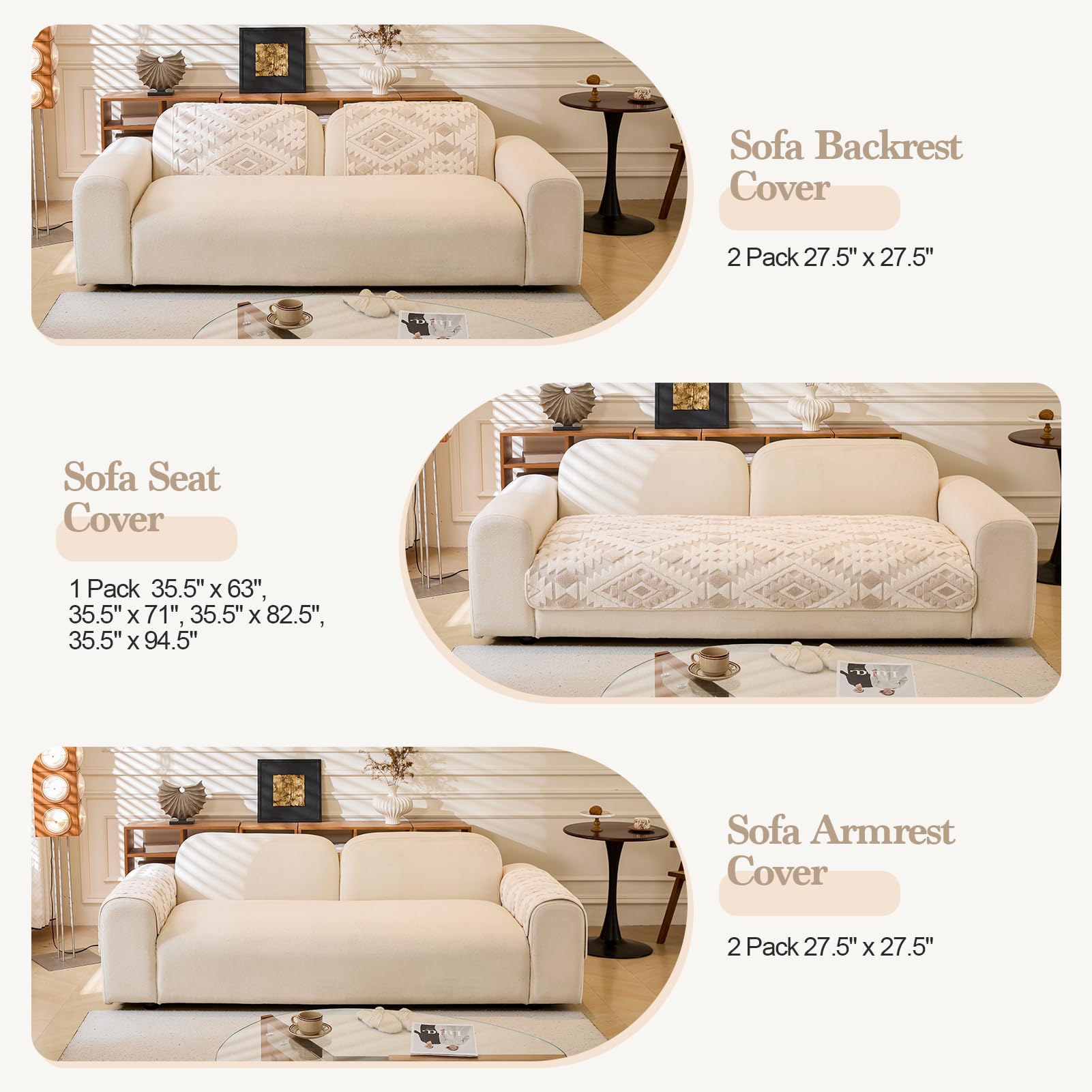 Marrakech Plush Sofa Covers