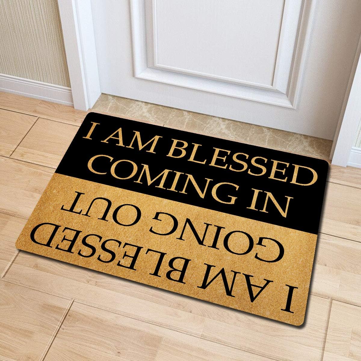 I Am Blessed Doormat – Coming In & Going Out