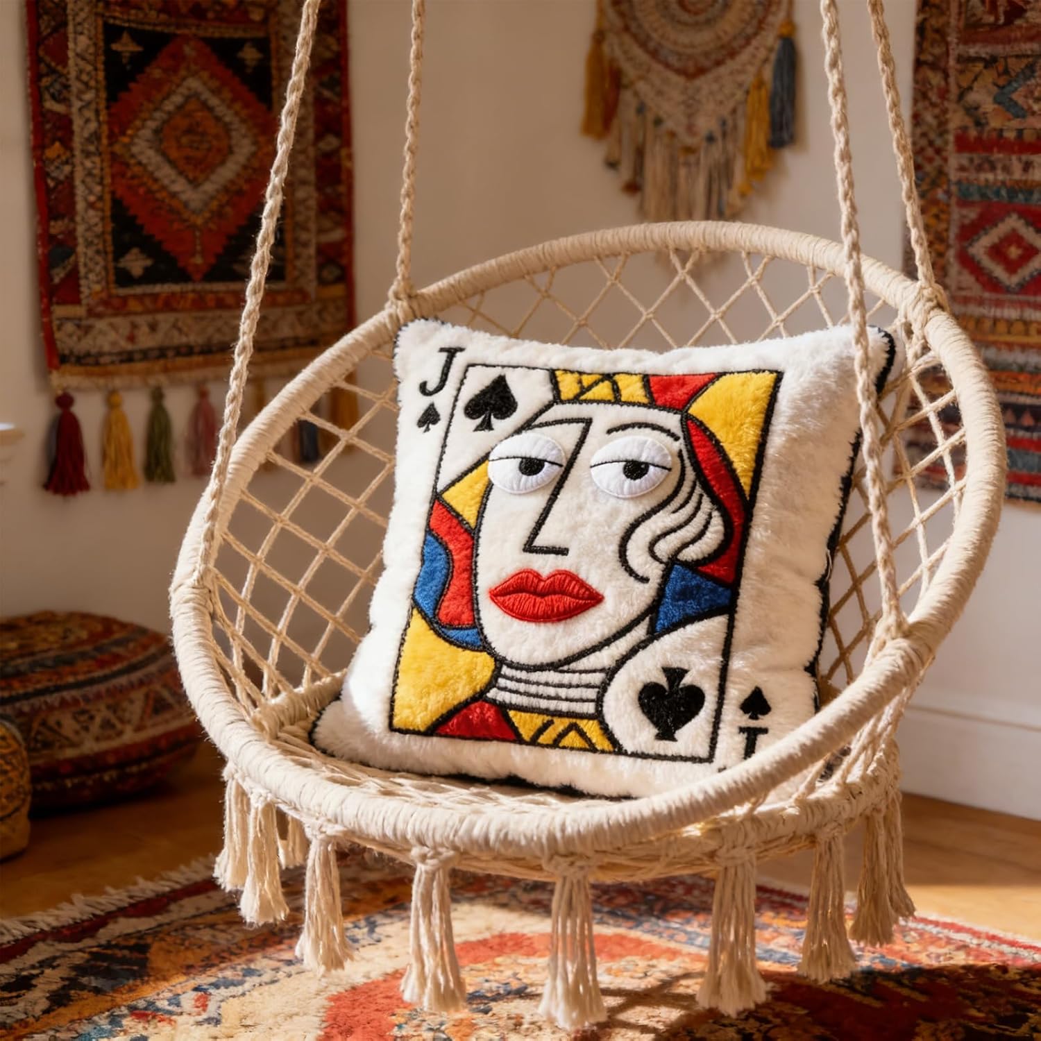 King of Spades Plush Pillow