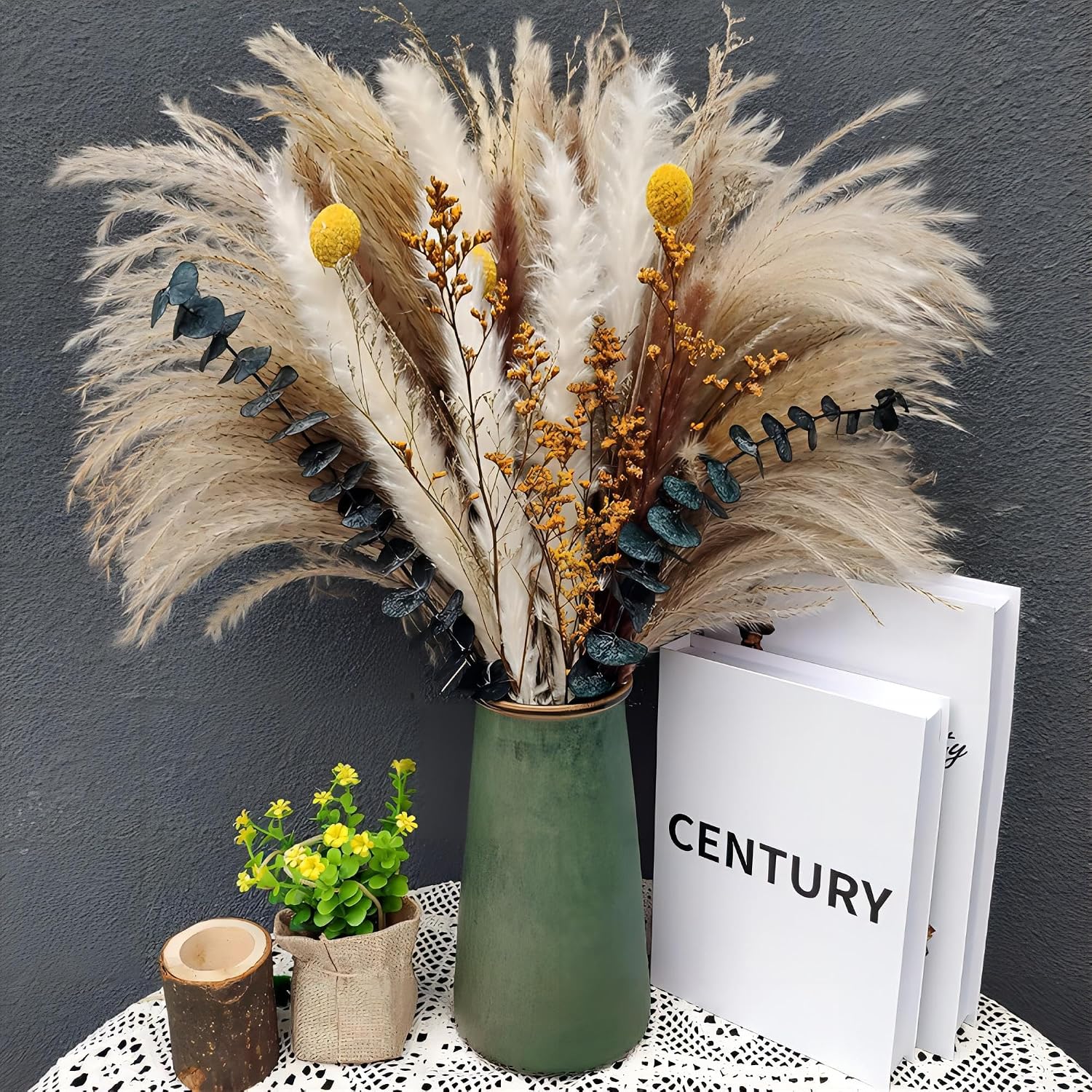 Real Pampas Grass Decor