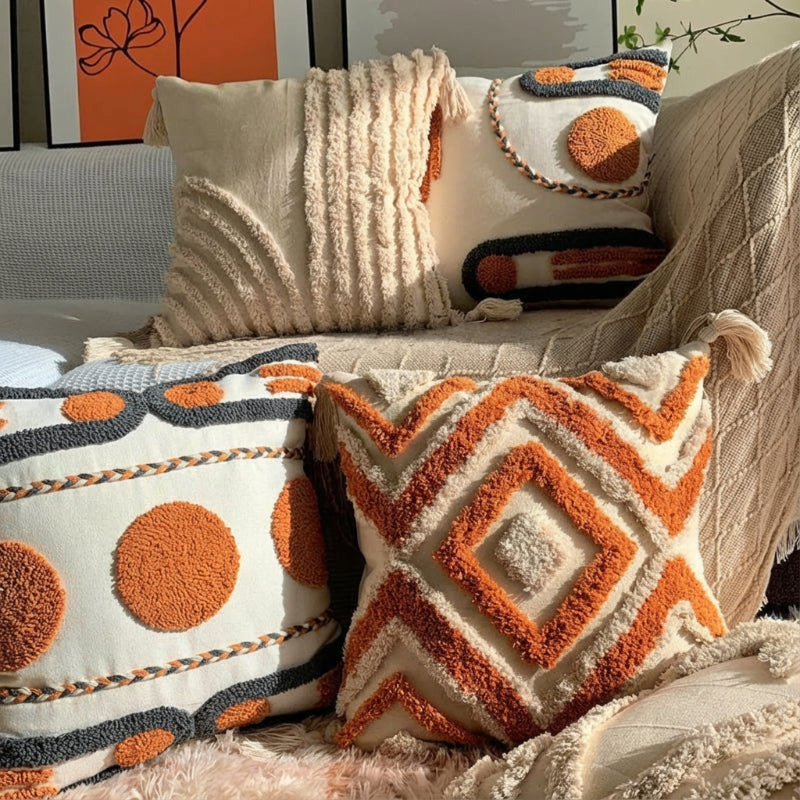 Bohemian Woven Pillow Covers