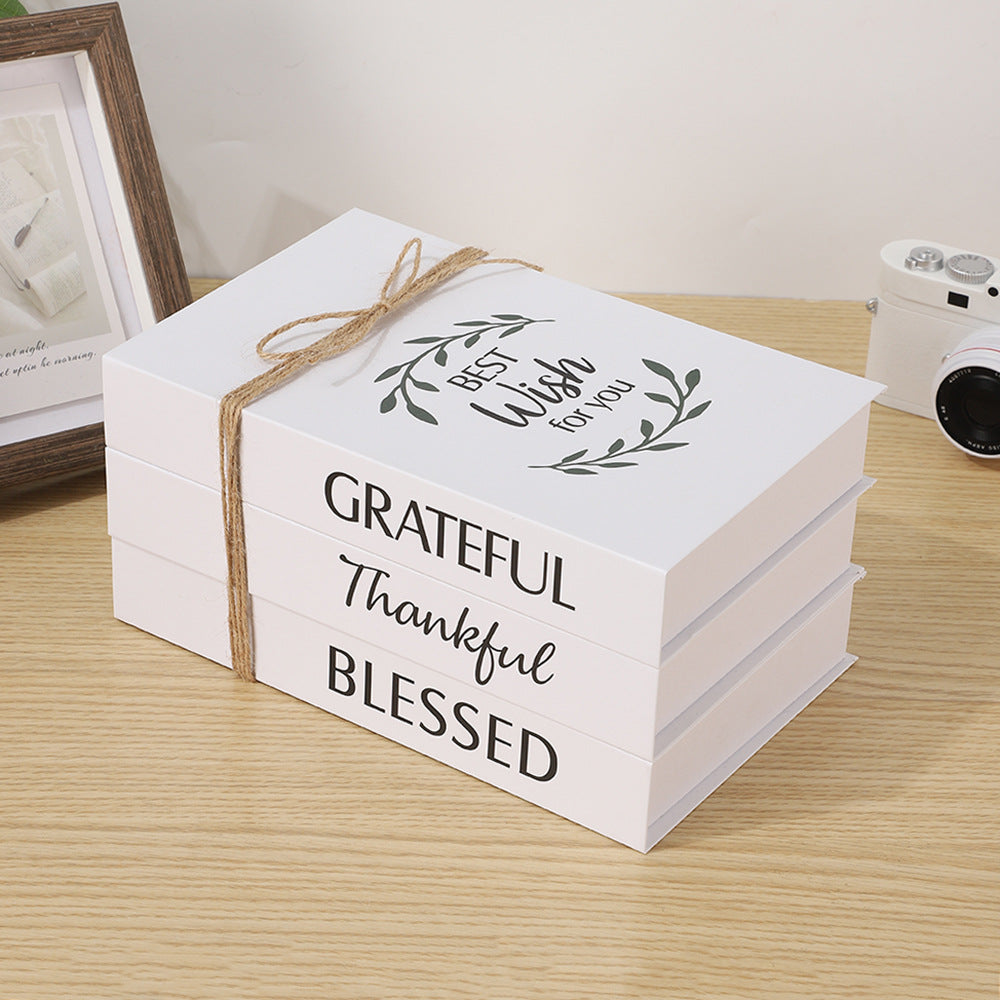 Faux Books Decorative Book Set (Set of 3)