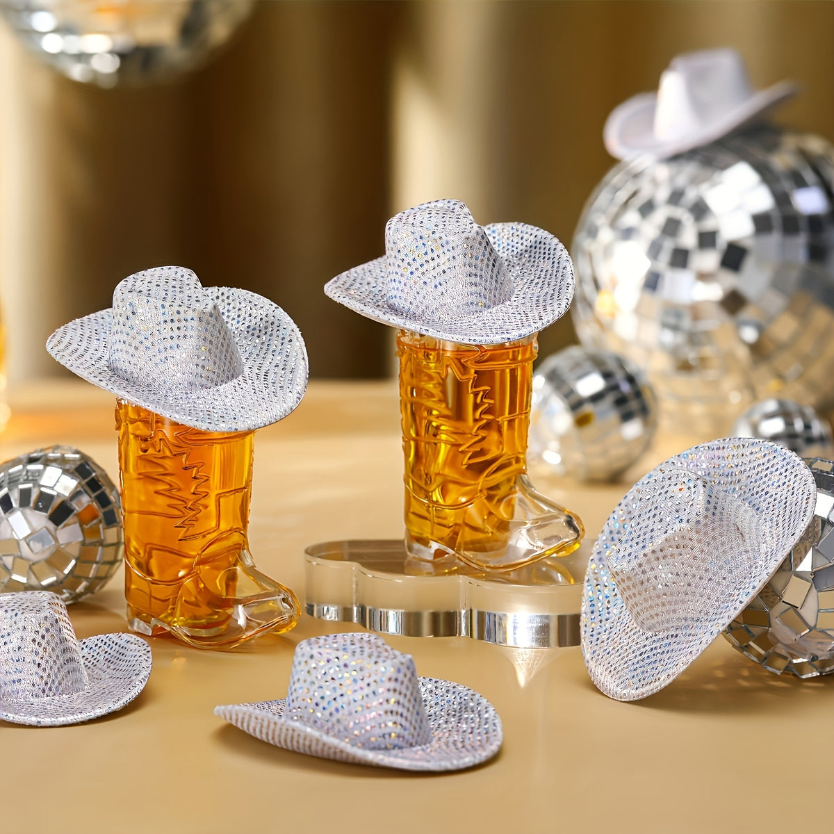 Mini Cowboy Boot Shot Glass Set (20 Pcs)