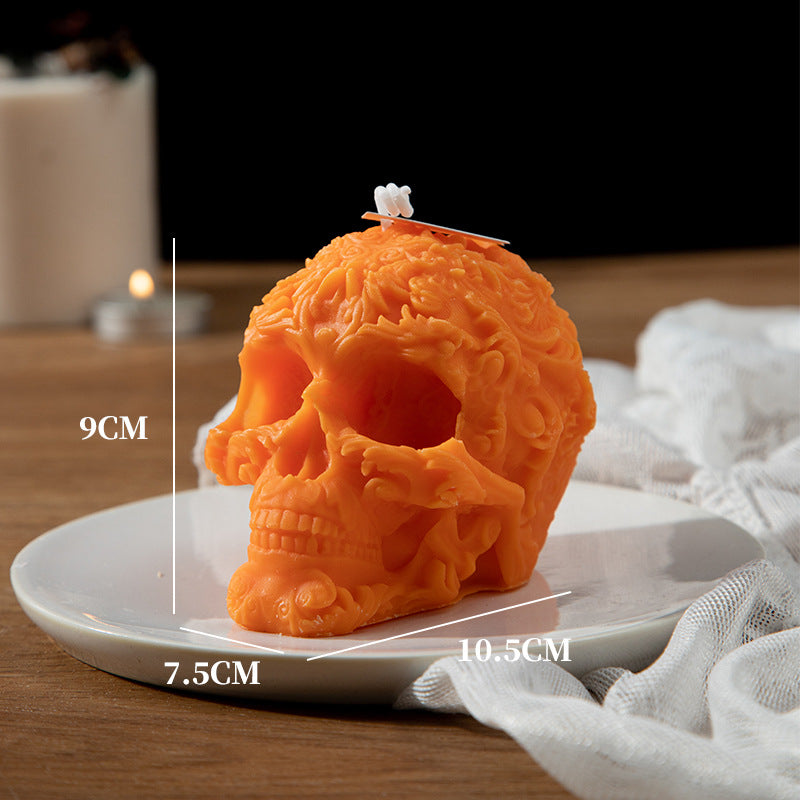 Skull & Bloom Scented Candles(2 Pack)