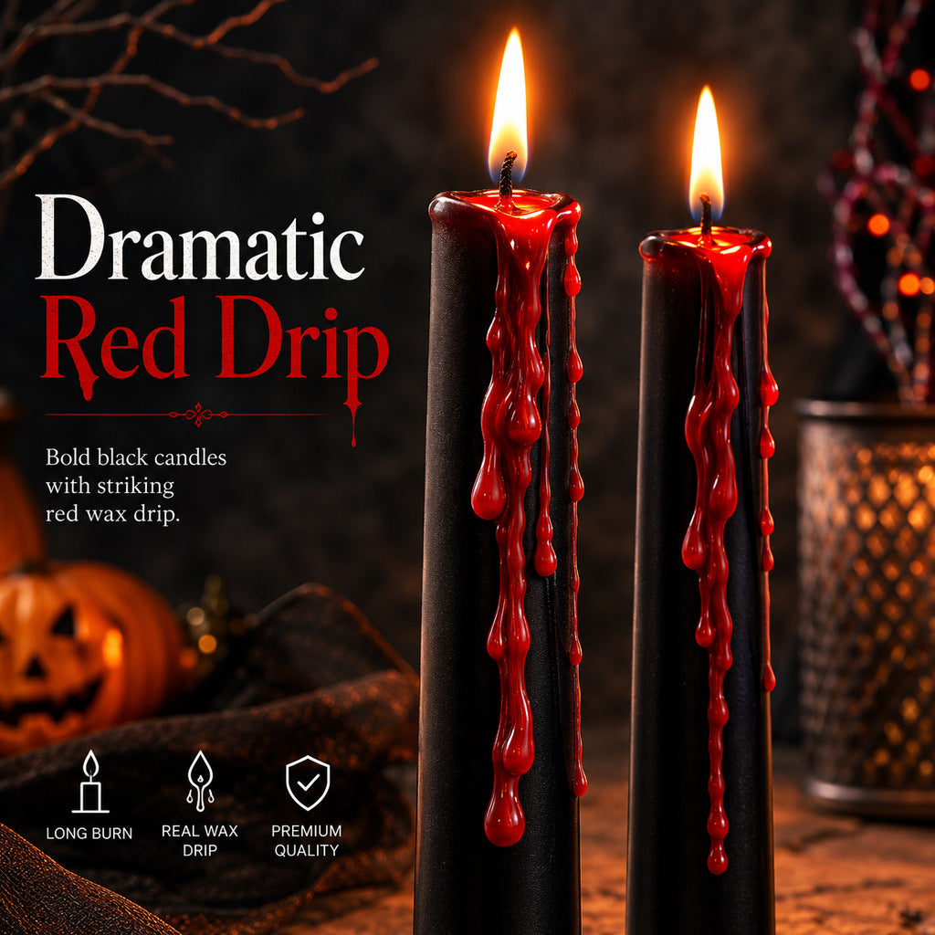Nosferatu Taper Candles (Set of 2)