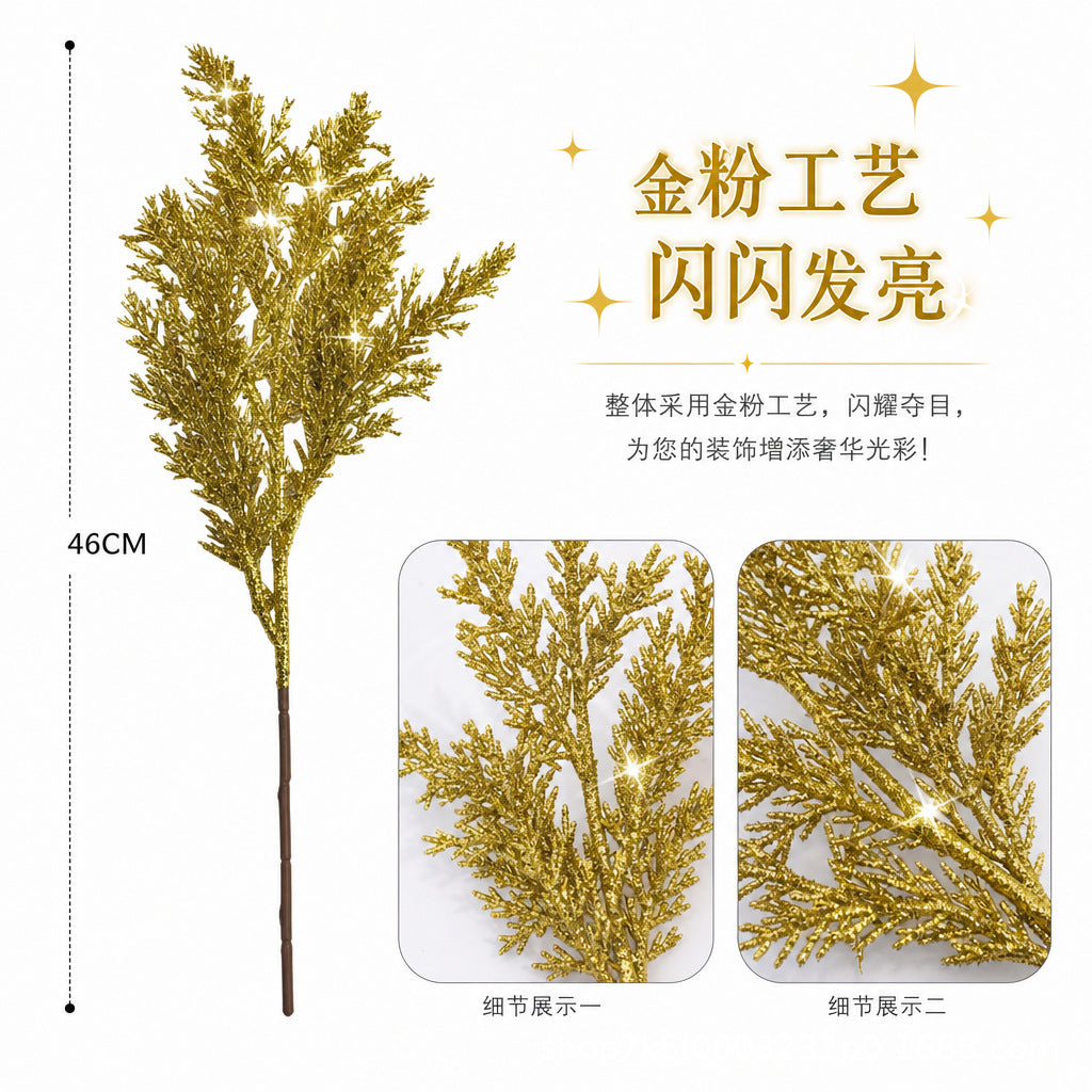 Glittering Stardust Christmas Branches 10pcs