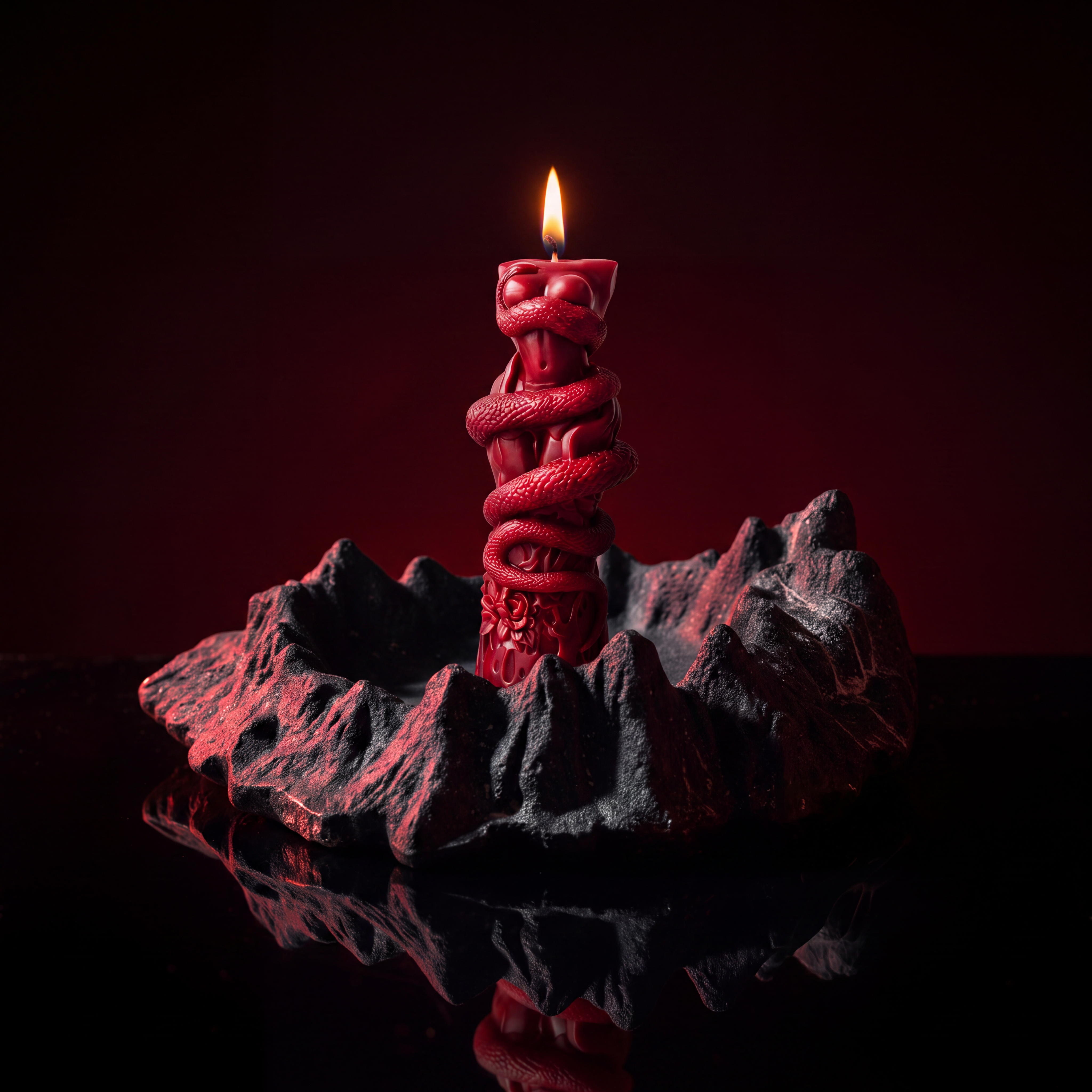 Ruin's Edge Candle Holder