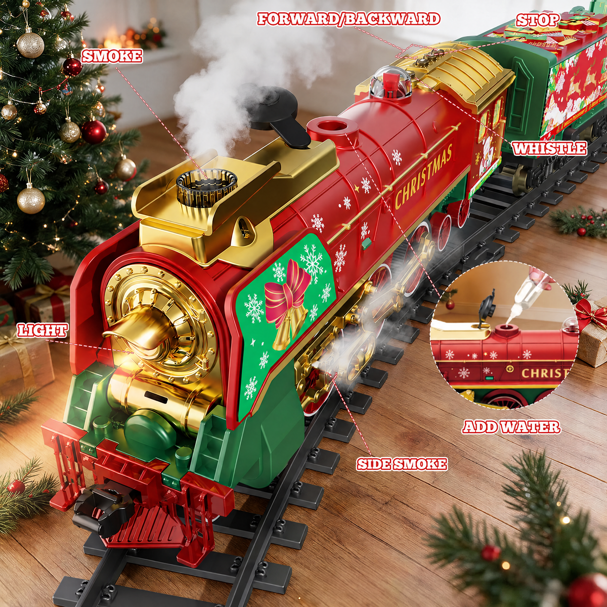 Starlight Steamer Express Train Set