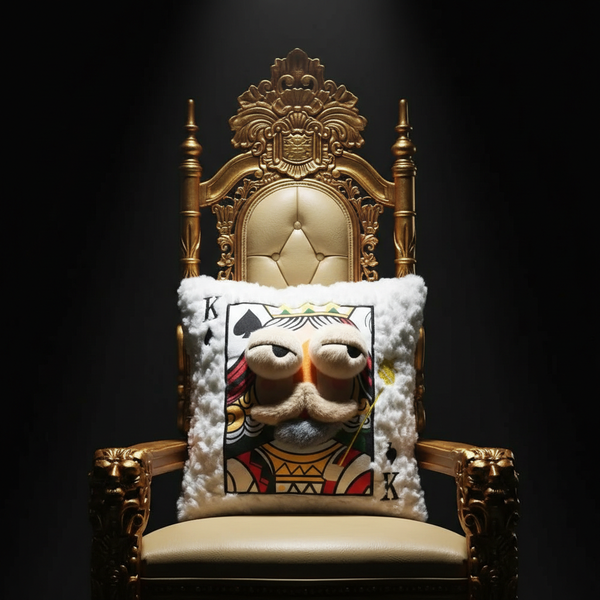 King of Spades Plush Pillow